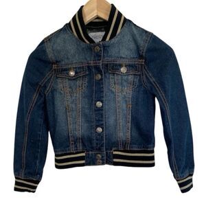 Revolt Blue Jean Jacket Denim Boys Size Medium-8/10 yrs, Pockets